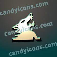 A Fierce Snarling Wolf 5857 Candyicons