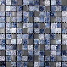 Polished Glass And Stone Mosaic Tile
