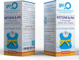 2 in 1 ketone and ph urine test strips