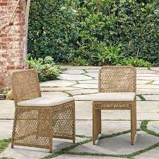 Coastal Outdoor Dining Chairs Set Of 2