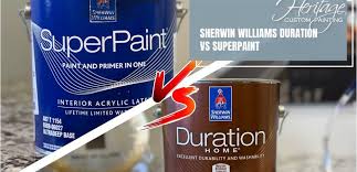 Sherwin Williams Duration Vs Superpaint