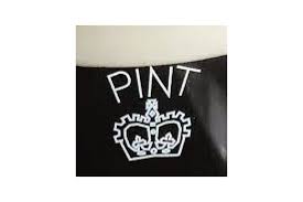 Applying A Crown Symbol To Pint Glasses