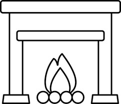 Fireplace Icon Vector Art Icons And