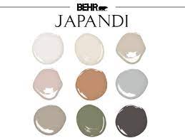 Japandi Style Home Paint Palette Behr