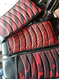 Motorcycle Bamboo Seat And Tank Covers