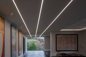 Plaster In Led Ceiling And Wall Profile