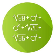 Mathematical Problem Green Flat Design