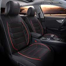 Black Car Leather Custom Fit Seat
