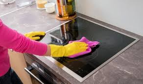 To Clean Burn Stains Off A Glass Hob