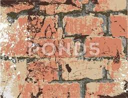 Old Brick Wall Stock Ilration