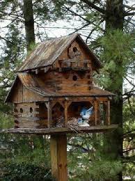 Rustic Birdhouse Bird House Unique