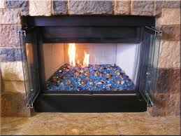 Fireplace Conversion To Fire Glass Fire