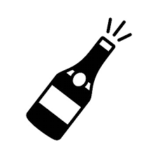 Wine Bottle Isolated Vector Art Png