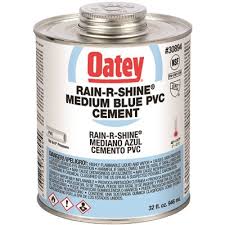 Oatey Rain R Shine 32 Oz Medium Blue
