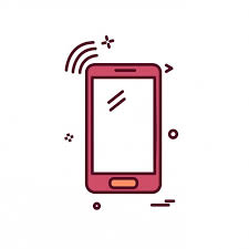 Smart Phone Icon Design Vector