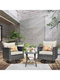 Outdoor Furniture Swivel Rocking Chairs