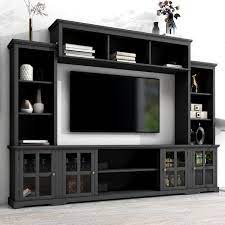 Black Minimalism Style Tv Stand