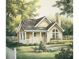 Cottage Style House Plan 2 Beds 2