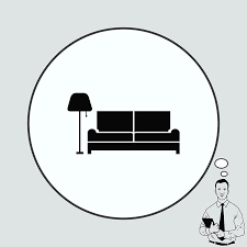 Home Interior Design Icon Sofa Icon