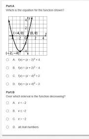 A Parabola That Opens Upward Graphed On