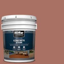 Flat Interior Exterior Concrete Stain