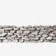 Fence Stone Wall Surface With Cement