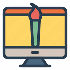 Color Display Paint Screen Icon
