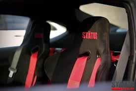 First Set Of Red Carbon Seats Installed