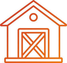 Garden Shed Icon Style 20788300 Vector
