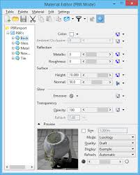 Material Editor Dialog Pbr Mode