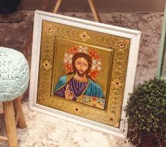 Christ Pantocrator Icon Style