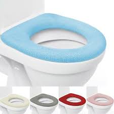 Toilet Seat Cover X2 Warm Soft Padded