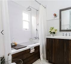 Two Panel Shower Curtain Split Style