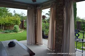Outdoor Patio Drop Cloth Curtains