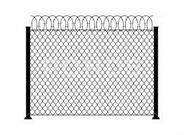 Fence Barbed Wire Metal Chain Link