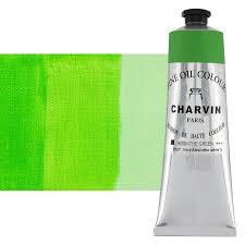 Charvin Fine Oil Paint Absinthe Green