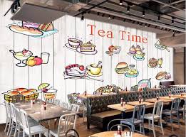 Wall Wallpaper Cafe Restaurant