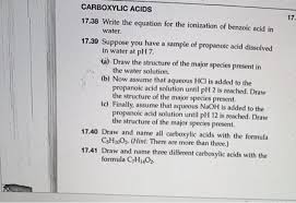 Solved Carboxylic Acids 17 38 Write The