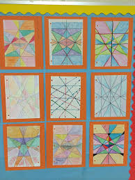 Linear Equations Stained Glass Window