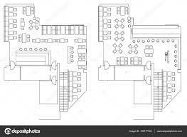 Standard Cafe Furniture Symbols On