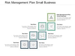 Risk Management Plan Small Business Ppt