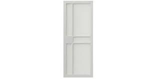 Art Deco Style White Internal Door