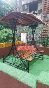 Metal Magic Modern Outdoor Garden Swing