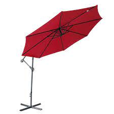 Offset Umbrella Pool Sunbrella