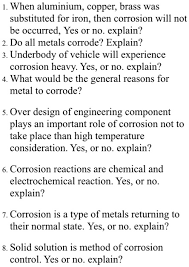 Explain Do All Metals Corrode