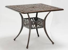China Cast Aluminum Table Patio Table