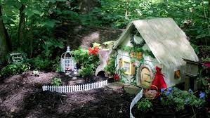 Fairy Houses On Display At Aullwood