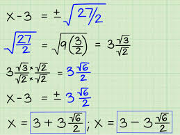 How To Solve Quadratic Equations In 3