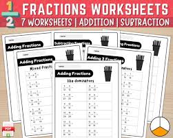 Adding And Subtracting Fractions