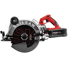 truehvl cordless worm drive saw kit